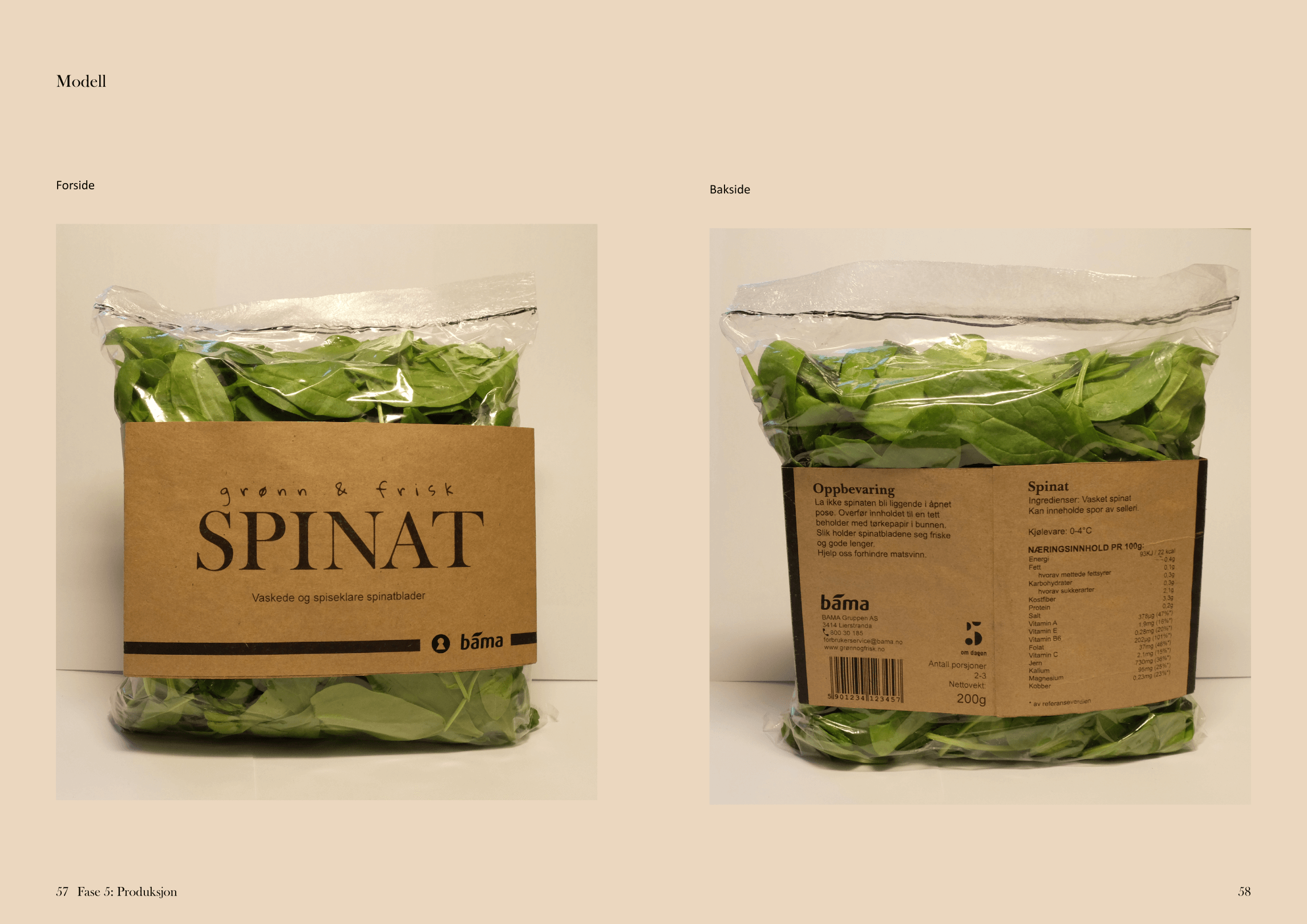 spinatrapport oppslag